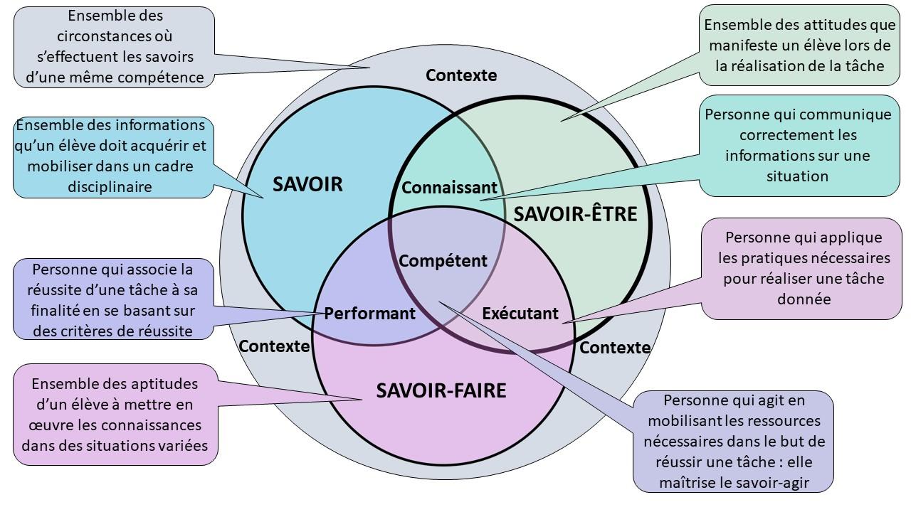 Schema competence en cercles